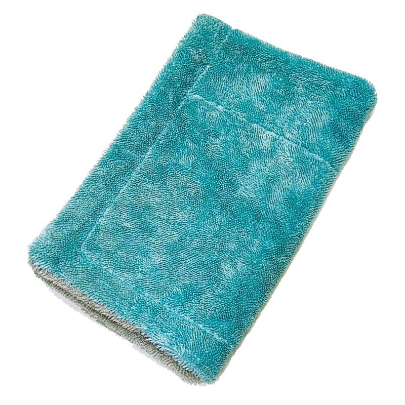 HE OUTSHINE Dual Twisted Loop Microfiber Drying Cloth 1200 GSM 60x40 cm – Premium Car Drying Towel